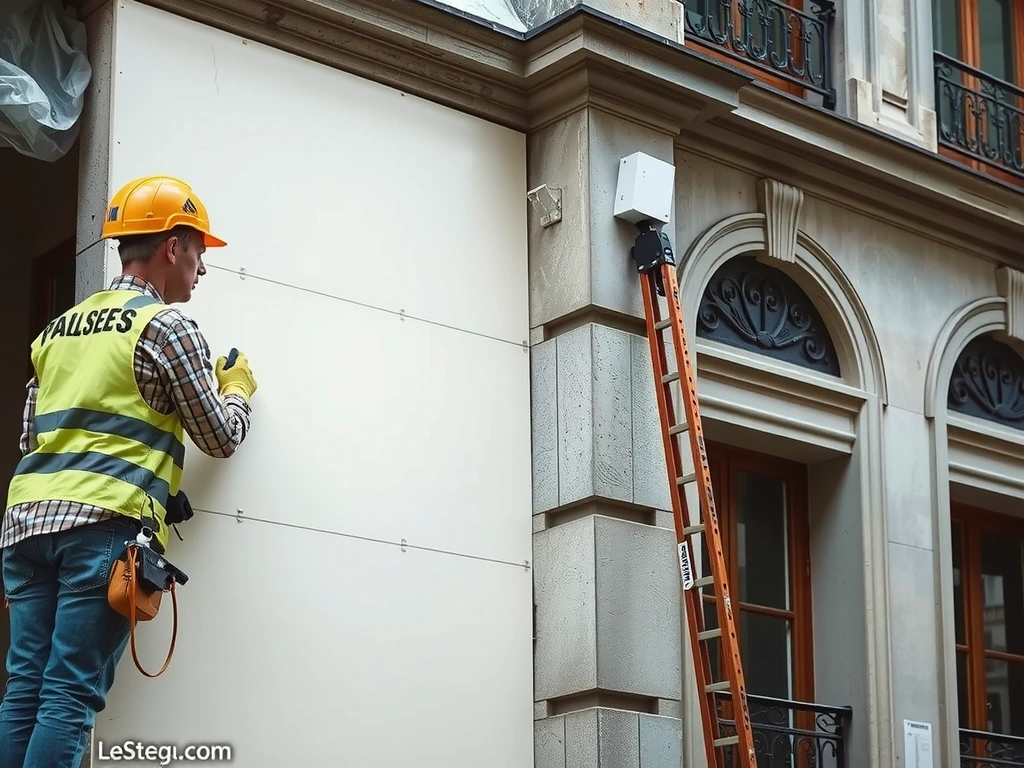 Isolation thermique d'un bâtiment haussmannien